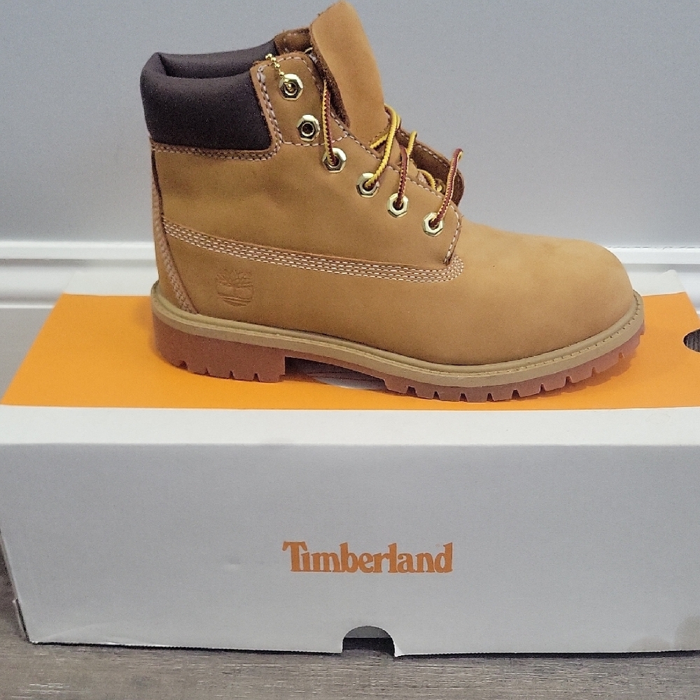 Timberland Tan and Brown Boots Sturdy Nubuck Leather